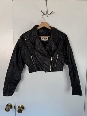 Vintage leather jacket